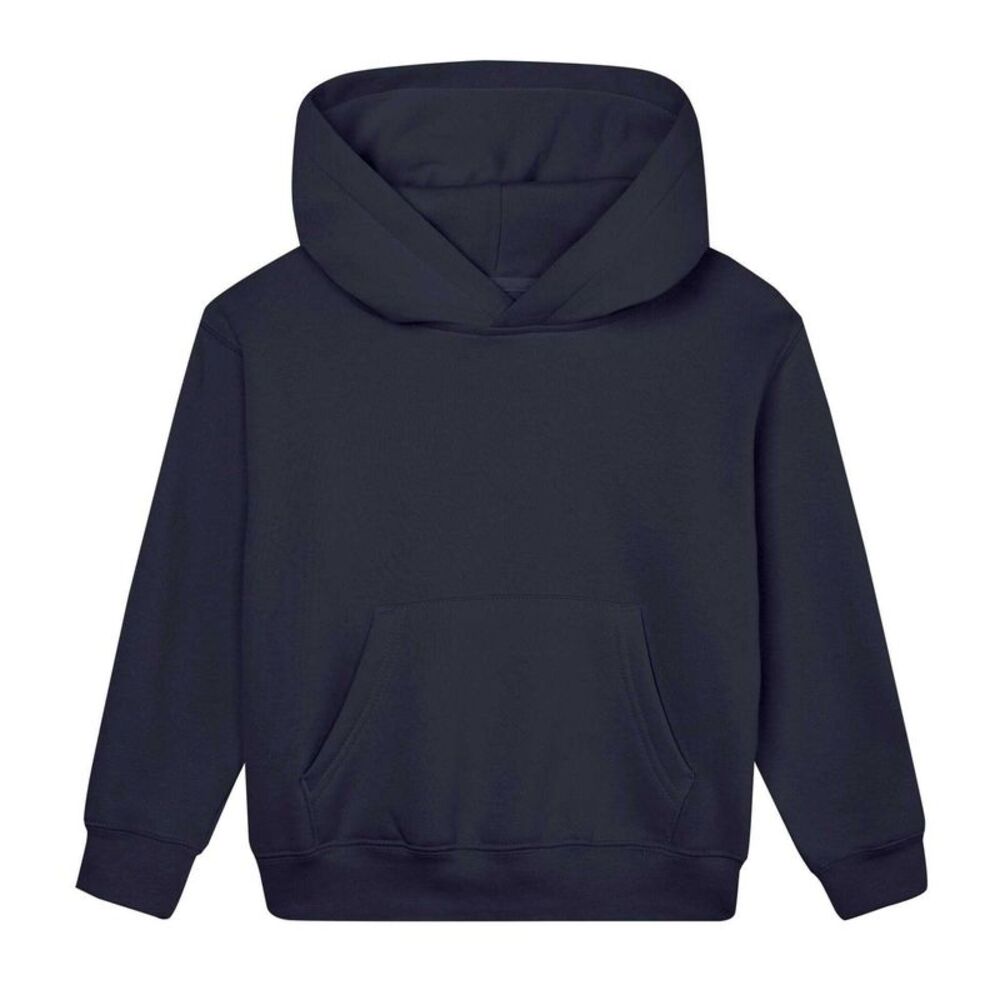Mantis Childrens/Kids Essential Natural Hoodie / Navy